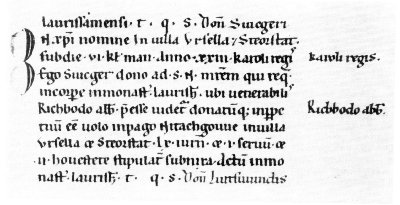 OriginalLorscger Codex Oberursel